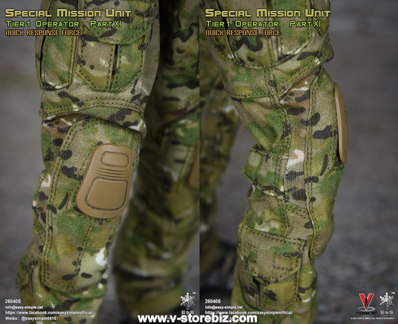 ミリタリー SMU Tier 1 Operator Part XI 26040s Easy&Simple 26040S Tier 1 SMU Operator Part XI QRF Excusive Version