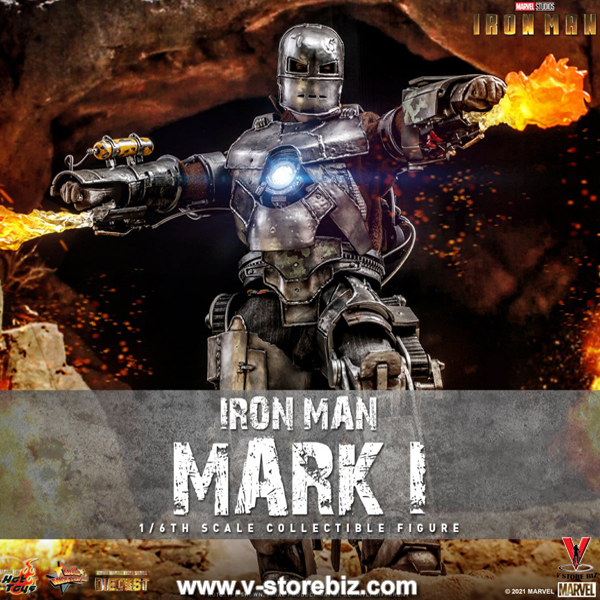 Hot Toys MMS605D40 Iron Man Mark I - V Store Collectibles