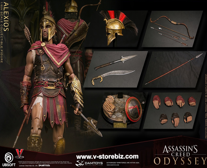 DAMTOYS DMS019 Assassin's Creed: Odyssey - Alexios