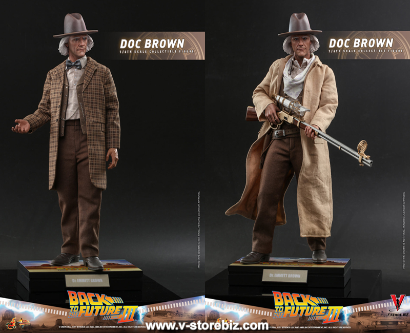 Hot Toys MMS617 Back To The Future III Doc Brown