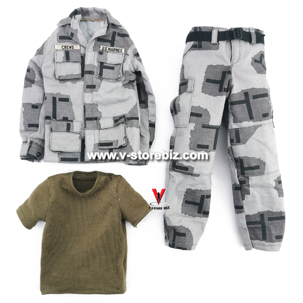 ミリタリー 1/6MARINE CORPS GUNNERY SERGEANT CRRWS DAMTOYS USMC Urban Warfare Gunnery Sergeant Crews Soldier 1