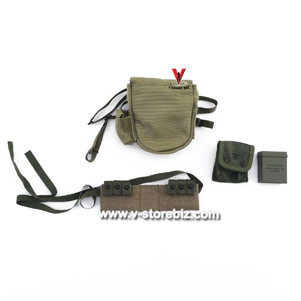 DAM 78080 Marine Corps Gunnery Sergeant Crews Bandolier & Pouches