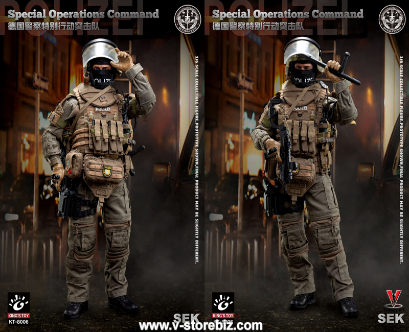 King's Toy KT-8006 SEK Special Operations Command - V Store