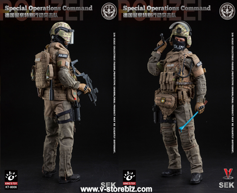 King's Toy KT-8006 SEK Special Operations Command - V Store