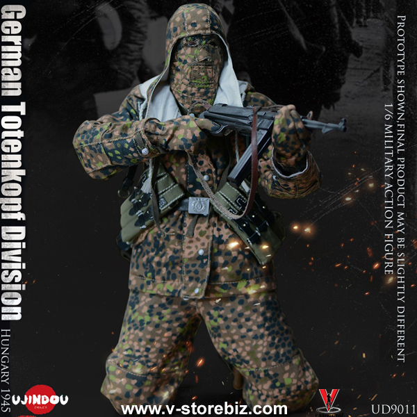 Ujindou UD9011 WWII German Totenkopf Division Hungary 1945