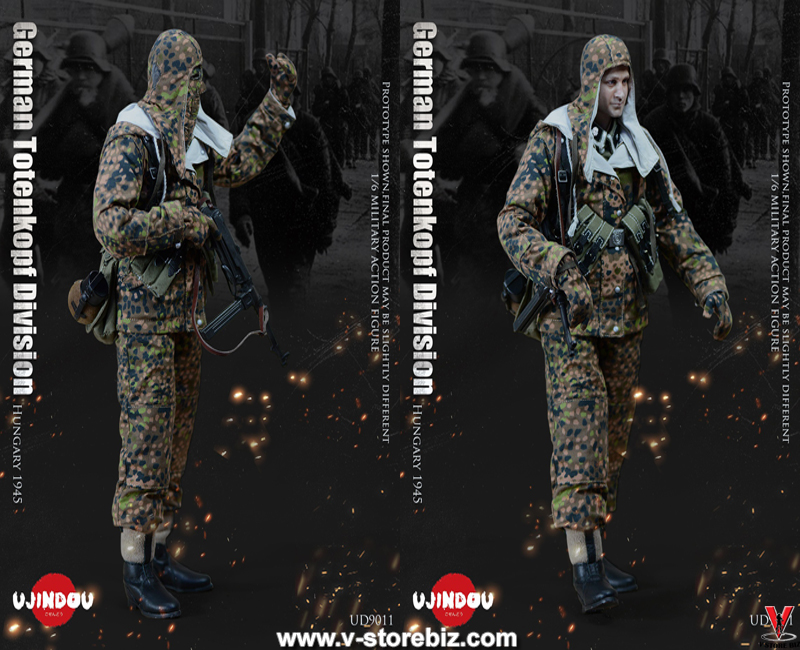 Ujindou UD9011 WWII German Totenkopf Division Hungary 1945