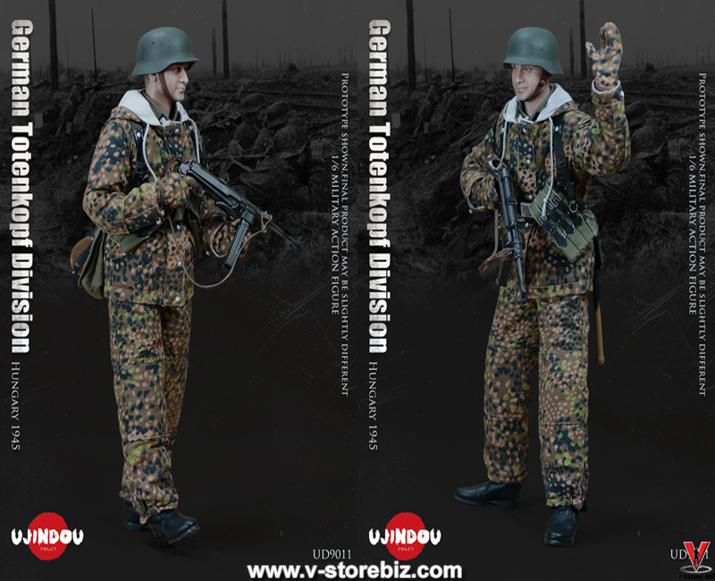 Ujindou UD9011 WWII German Totenkopf Division Hungary 1945