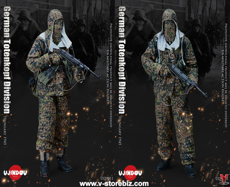 Ujindou UD9011 WWII German Totenkopf Division Hungary 1945