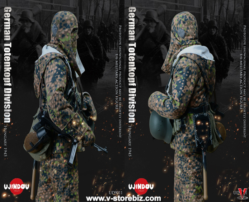 Ujindou UD9011 WWII German Totenkopf Division Hungary 1945
