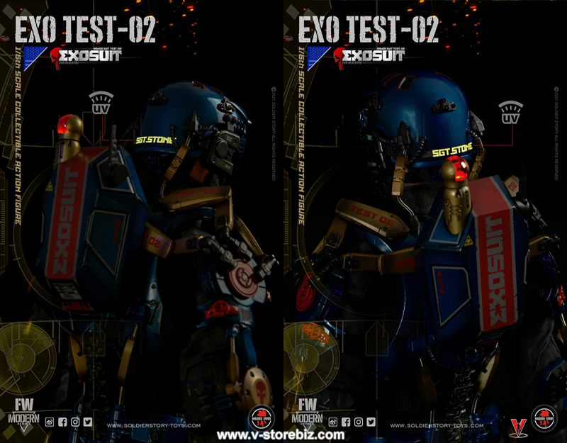 Soldier Story SS125 EXO-SKELETON Armor Suit Test 02 