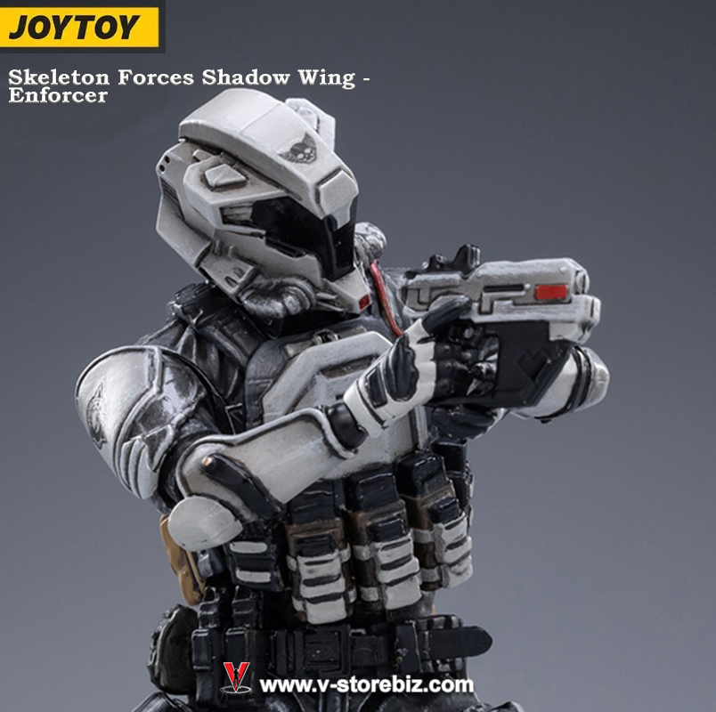 [SOLD OUT] JOYTOY Battle for the Stars: Skeleton Forces Shadow Wing - Enforcer (Black & Gold Limited)