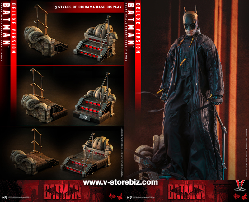 Hot Toys MMS639  The Batman (Deluxe Version)