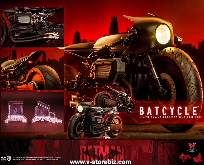 Hot Toys MMS642 The Batman: Batcycle