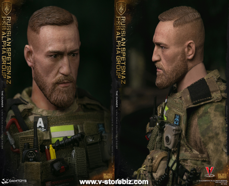 DAMTOYS 78092 Russian Spetsnaz FSB Alpha Group Gunner