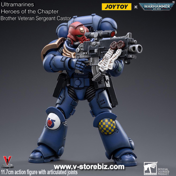 [SOLD OUT] JOYTOY Warhammer 40K: Ultramarines Heroes of the Chapter (Set of 3)