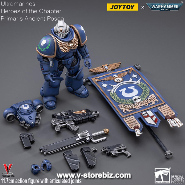 [SOLD OUT] JOYTOY Warhammer 40K: Ultramarines Heroes of the Chapter (Set of 3)