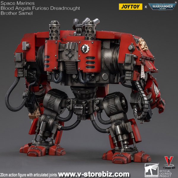 [SOLD OUT] JOYTOY Warhammer 40K: Space Marines Blood Angels Furioso Dreadnought - Brother Samel