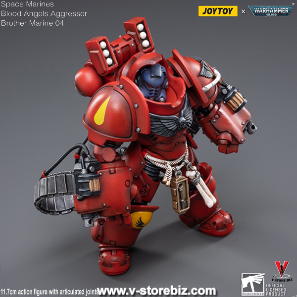 [SOLD OUT] JOYTOY Warhammer 40K: Space Marines Blood Angels Intercessors