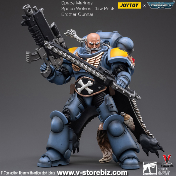 JOYTOY Warhammer 40K: Space Marines Space Wolves Claw Pack