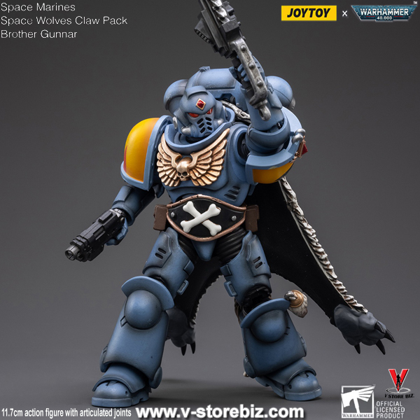 JOYTOY Warhammer 40K: Space Marines Space Wolves Claw Pack