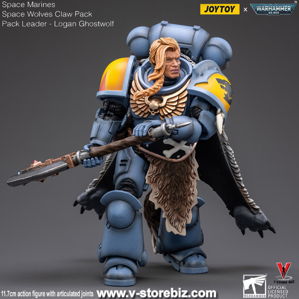 JOYTOY Warhammer 40K: Space Marines Space Wolves Claw Pack