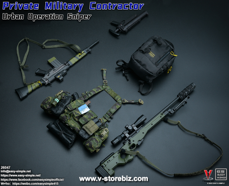 E&S 26047 PMC Urban Operation Sniper