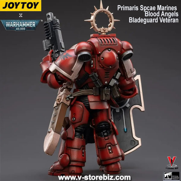 [SOLD OUT] JOYTOY  Warhammer 40K Primaris Spcae Marines Blood Angels Bladeguard Veteran