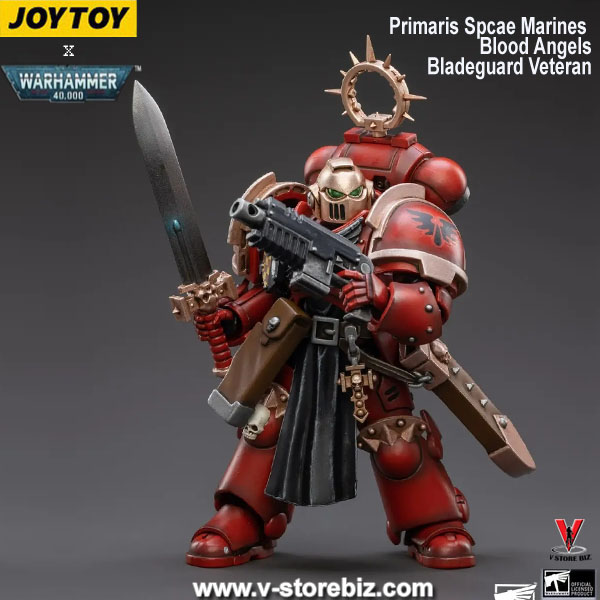 [SOLD OUT] JOYTOY  Warhammer 40K Primaris Spcae Marines Blood Angels Bladeguard Veteran