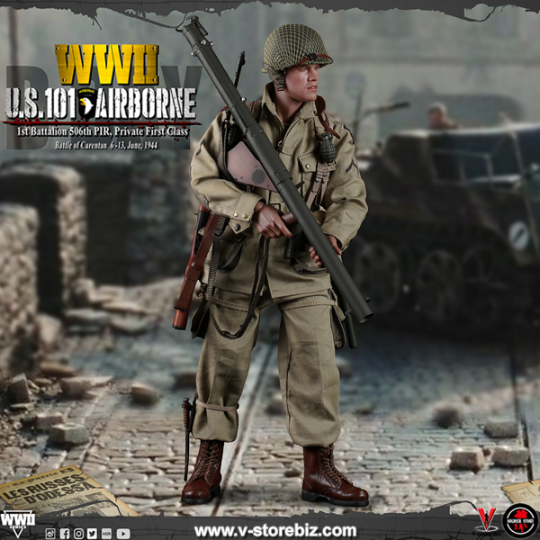 Soldier Story SS126 WWII US 101st Airborne Div. 1st Battalion 506th PIR,  Private First Class