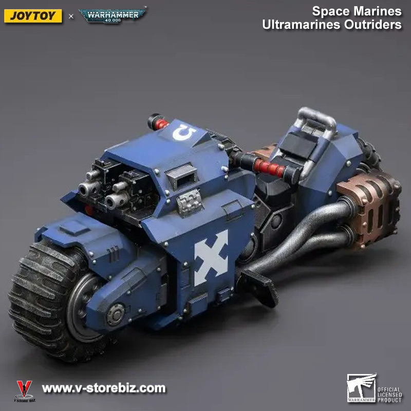 Joytoy Warhammer 40K Space Marines Ultramarines Outriders