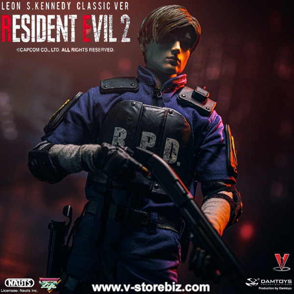 Nauts x DAMTOYS DMS037 Resident Evil 2: Leon S. Kennedy (Classic Ver.)