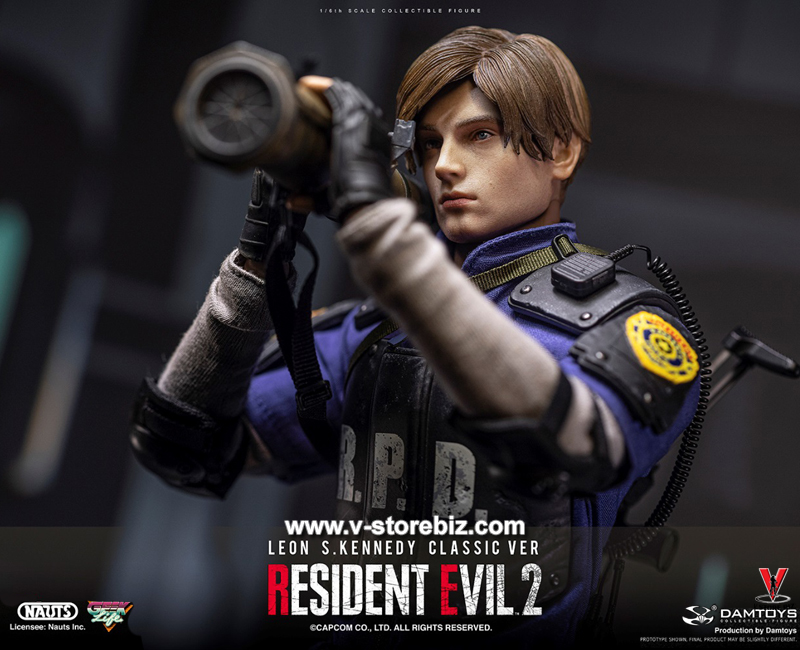 Nauts x DAMTOYS DMS037 Resident Evil 2: Leon S. Kennedy (Classic Ver.)