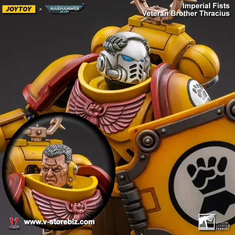 JOYTOY x Warhammer 40K JT3013 Imperial Fists Veteran Brother Thracius