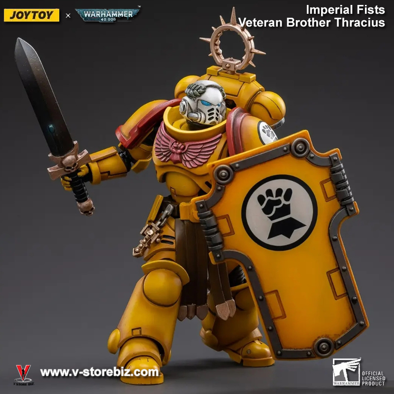 JOYTOY x Warhammer 40K JT3013 Imperial Fists Veteran Brother Thracius