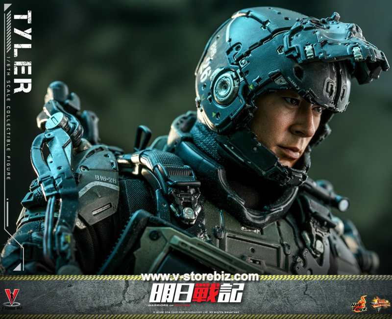 Hot Toys MMS667 Warriors of Future - Tyler - V Store Collectibles