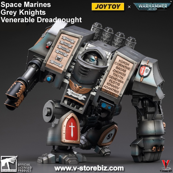 その他 JOYTOY Space Marines Grey Knights Venera JoyToy WH40K Space Marine Grey Knights Venerable Dreadnought
