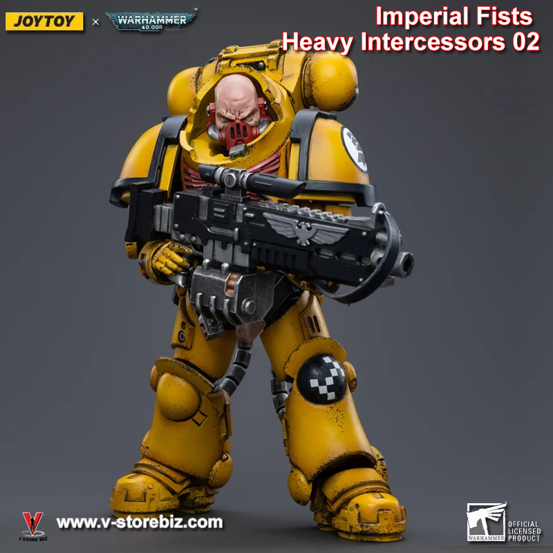 JOYTOY Warhammer 40K Imperial Fists Heavy Intercessors 02