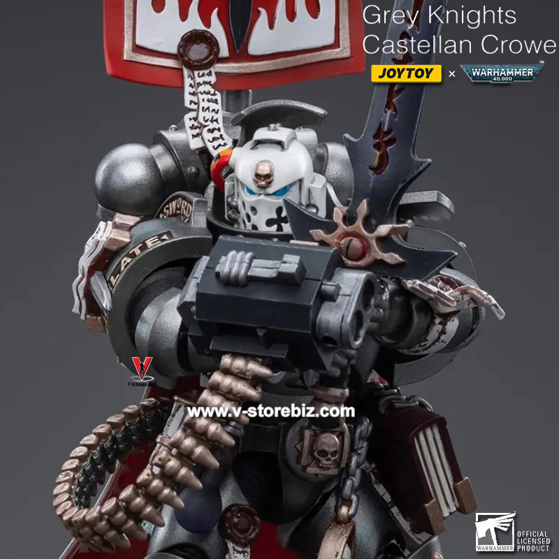 [SOLD OUT]  JOYTOY Warhammer 40K JT3518 Grey Knights Castellan Crowe