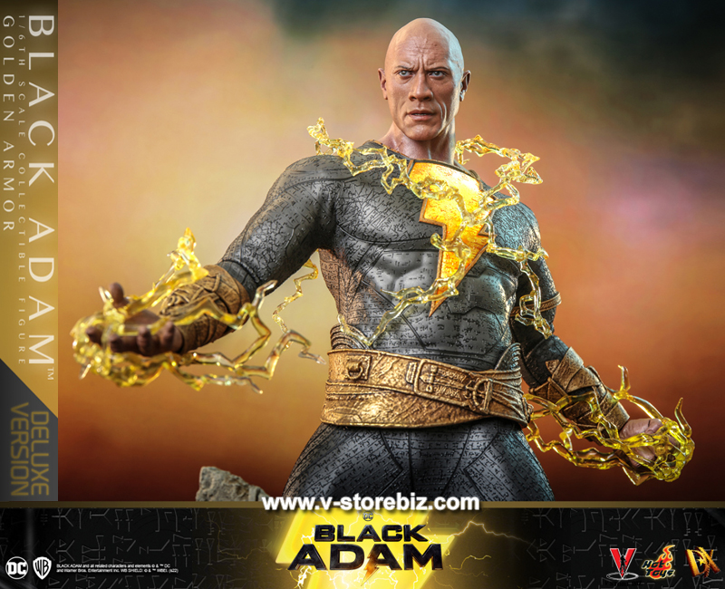 Hot Toys DX31 Black Adam (Golden Armor) Deluxe Version