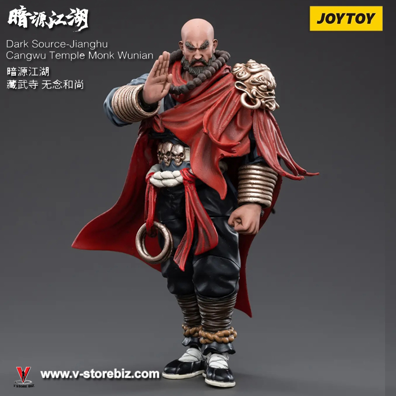 JOYTOY Dark Source Jianghu Cangwu Temple Monk Wunian