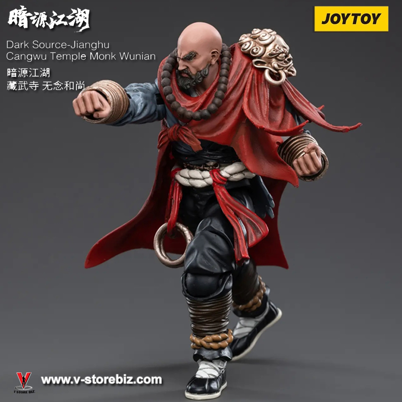 JOYTOY Dark Source Jianghu Cangwu Temple Monk Wunian