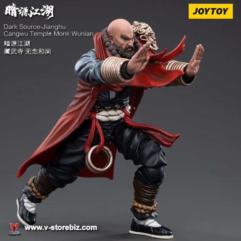 JOYTOY Dark Source Jianghu Cangwu Temple Monk Wunian