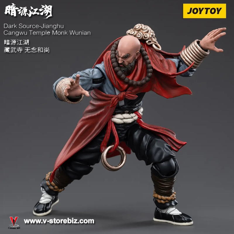 JOYTOY Dark Source Jianghu Cangwu Temple Monk Wunian