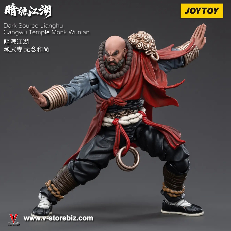 JOYTOY Dark Source Jianghu Cangwu Temple Monk Wunian