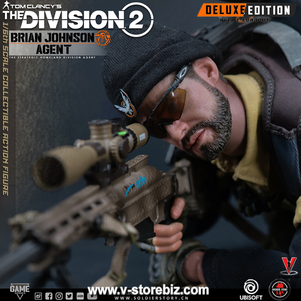 Soldier Story SSG-005 Division 2: Agent Brian Johnson (Deluxe Edition)