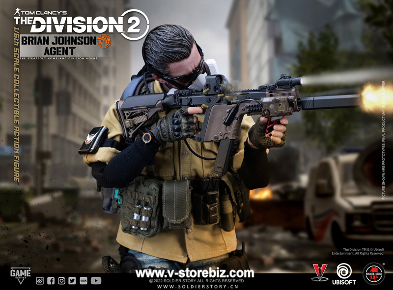 Soldier Story SSG-005 Division 2: Agent Brian Johnson (Deluxe Edition)