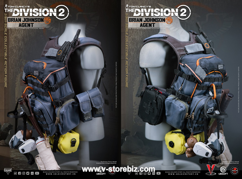 Soldier Story SSG-005 Division 2: Agent Brian Johnson (Deluxe Edition)