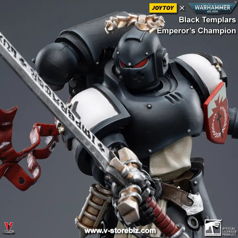 [SOLD OUT] JOYTOY Warhammer 40K: Black Templars Emperor's Champion Rolantus