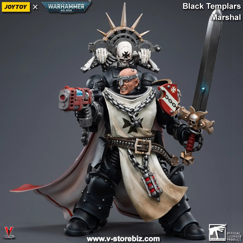 [SOLD OUT] JOYTOY Warhammer 40K Black Templars Marshal Baldeckrath