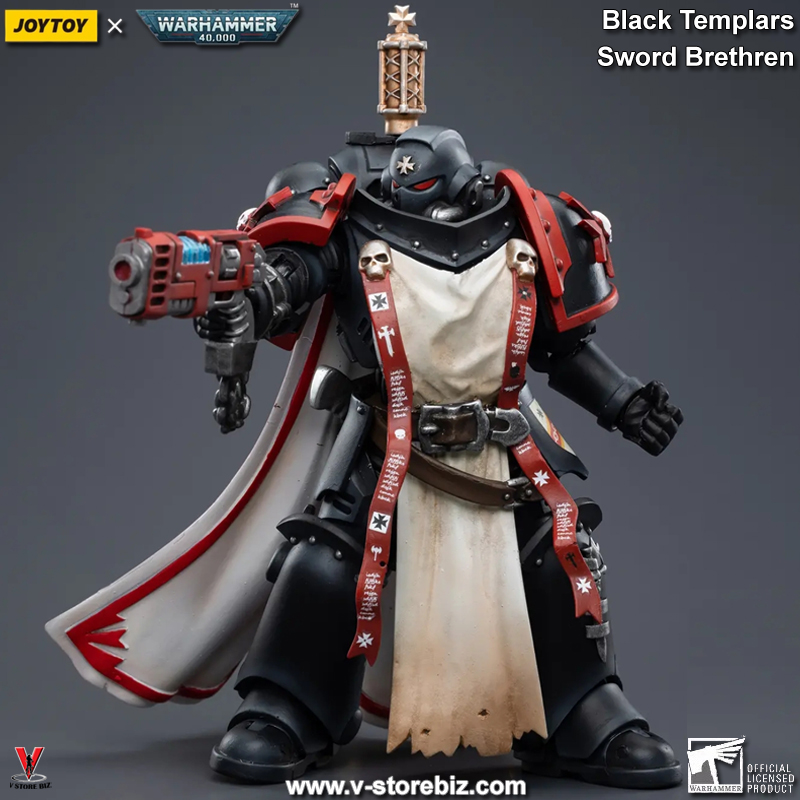 [SOLD OUT] JOYTOY Warhammer 40K: Black Templars Sword Brethren Eberwulf